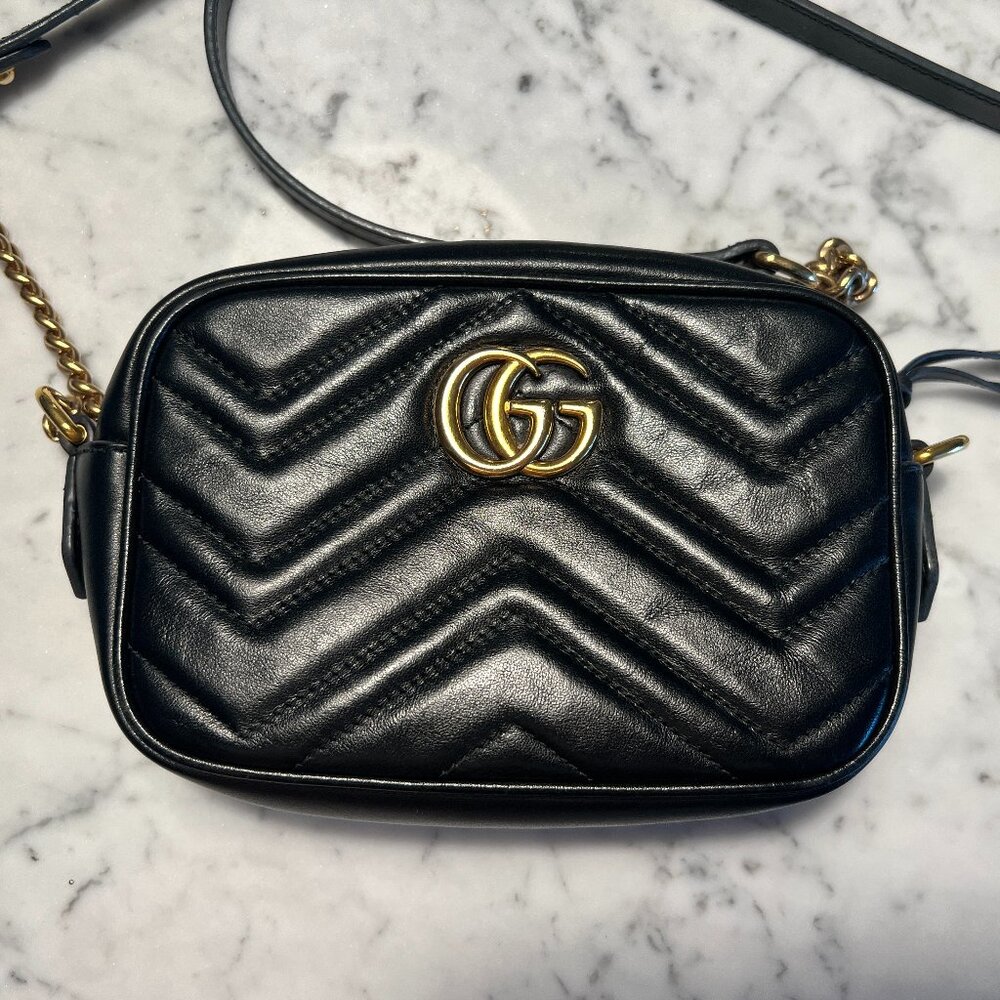 Authentic Gucci Marmont Small Shoulder Bag